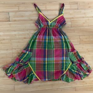 Delia’s Plaid Dress - Size Small